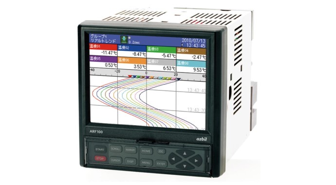 AZBIL ARF100 PAPERLESS RECORDER